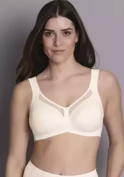 Анита с 1886 года рельефный бюстгальтер "Comfort bra Clara", чашка C-H, с прозрачным сетчатым материалом в верхней чашке Anita Since 1886, цвет 612 Crystal