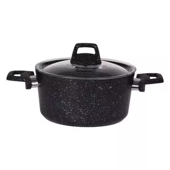 Ankonbej Отличная посуда Кастрюля с крышкой 2,7 л, алюминий