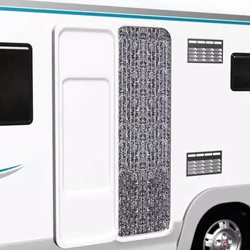 Ankonbej Ширма от насекомых Коричневый и Бежевый 120x220 см Синель