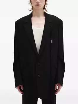 Ann Demeulemeester пиджак Anthoon, черный