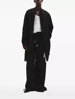 Ann Demeulemeester рубашка Dagbart, черный