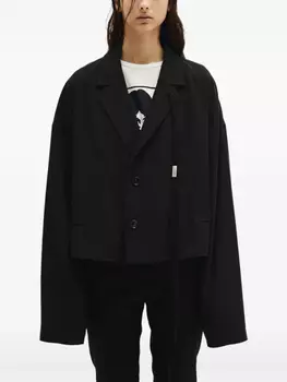 Ann Demeulemeester укороченная куртка Ceres, черный