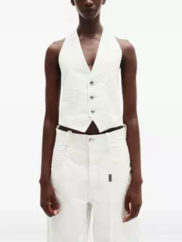 Ann Demeulemeester жилет Monique, белый