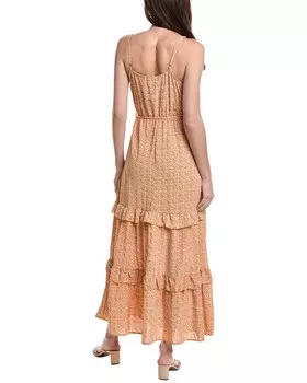 ANNA KAY Гавайское платье макси, оранжевый