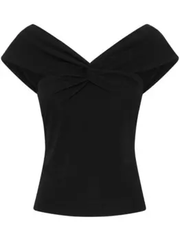 Anna Quan топ Karla, черный