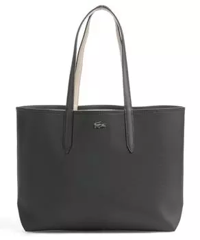 Анна шоппер пластиковый Lacoste, черный