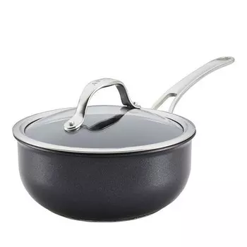 Анолон Х 2,5 кварты. блюдце и крышка Anolon, черный