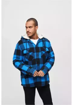 Анорак Brandit " Brandit Men's Lumberjacket Hooded" (1 шт.), с капюшоном, синий