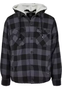Анорак Brandit " Brandit Men's Lumberjacket Hooded" (1 шт.), с капюшоном, черный