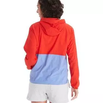 Анорак Campana женский Marmot, цвет Victory Red/Getaway Blue