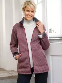 Анорак Classic Basics, без капюшона, бордовый