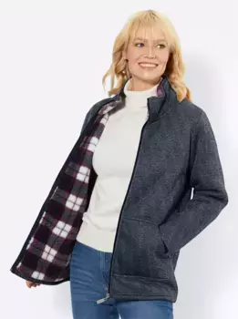 Анорак Classic Basics, без капюшона, синий