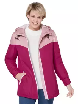 Анорак Classic Basics с капюшоном, цвет Malve-Hortensie