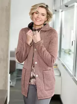 Анорак Classic Basics с капюшоном, цвет Rosenholz-Meliert