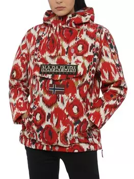 Анорак Napapijri RAINFOREST W P PRT 1, красный
