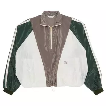 Анорак Palm Angels Monogram Colorblock Anorak, цвет Lilac/Multicolor