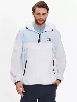 Анорак regular fit Tommy Jeans, белый