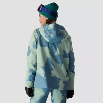Анорак с эластичным утеплителем Last Chair женский Backcountry, цвет Goblin Blue Check Camo