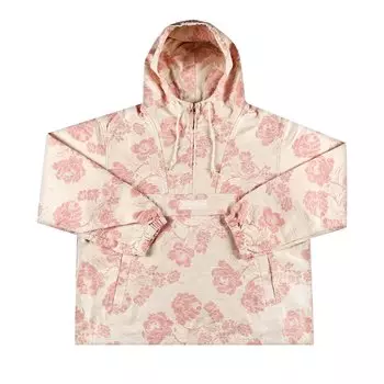 Анорак Supreme с цветочным принтом Розовый