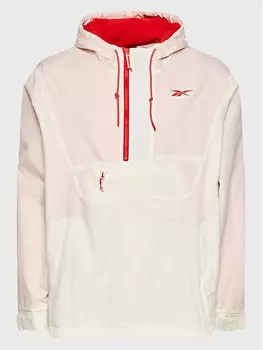 Анорак свободного кроя Reebok, бежевый