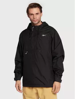 Анорак свободного кроя Reebok, черный