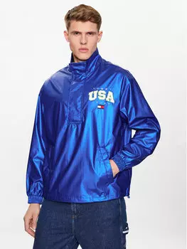 Анорак свободного кроя Tommy Jeans, синий