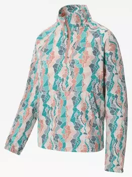 Анорак The North Face W PRINTED CLASS V PULLOVER, зеленый