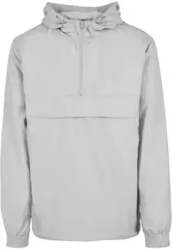 Анорак URBAN CLASSICS " Urban Classics Men's Basic Pullover Jacket" (1 шт.), с капюшоном, цвет Lightasphalt