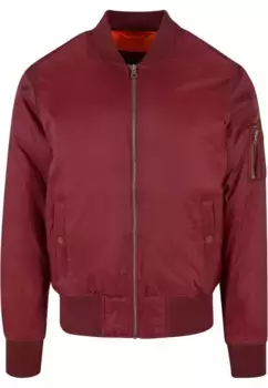 Анорак URBAN CLASSICS " Urban Classics Men's Basic Bomber Jacket" (1 шт.), без капюшона, цвет Burgundy