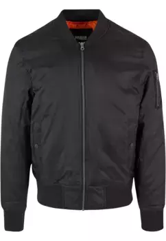 Анорак URBAN CLASSICS " Urban Classics Men's Basic Bomber Jacket" (1 шт.), без капюшона, черный