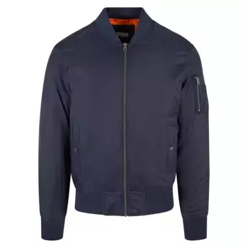 Анорак URBAN CLASSICS " Urban Classics Men's Basic Bomber Jacket" (1 шт.), без капюшона, цвет морской волны