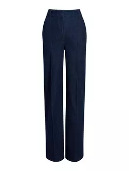 Another Tomorrow джинсы с завышенной талией, синий