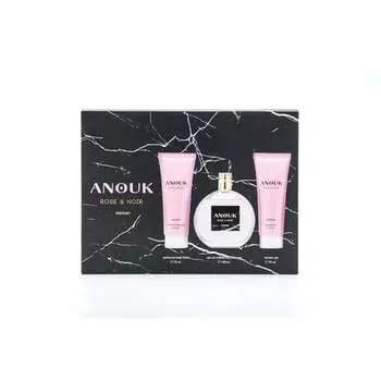 ANOUK Rose & Noir Eau de Parfum 100ml + Shower Gel 75ml + Body Lotion 75ml Gift Set for Women