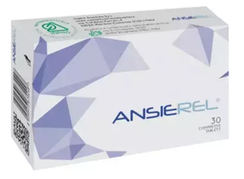Ansierel Supplement 30 таблеток для релаксации и психического благополучия Inpha Duemila