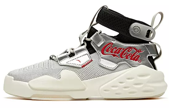 ANTA Bastard Lifestyle Shoes Men High-top White/Bicoastal/Photon Dust/Black