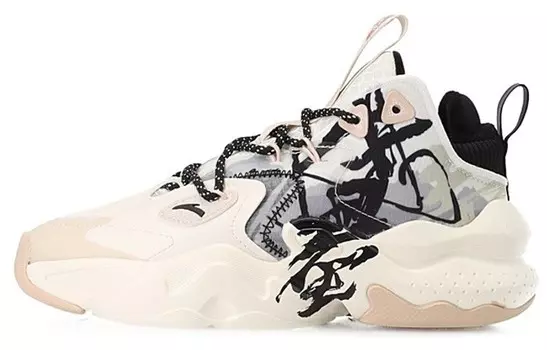 ANTA Bastard Lifestyle Shoes Women's Mid-top White/Gray