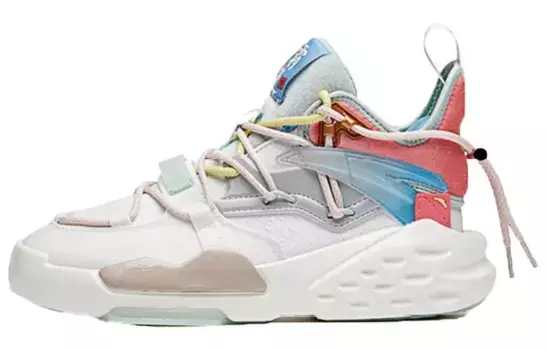 ANTA Bastard Lifestyle Shoes Women's Mid-top Blue/pink