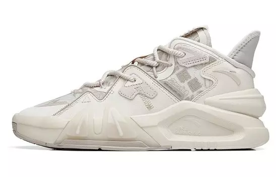 ANTA Bastard Lifestyle Shoes Women's Mid-top Mud Ash/iron Man Ash