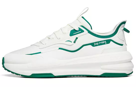 ANTA C37 Series Lifestyle Shoes Men Low-top Ivory White/turquoise
