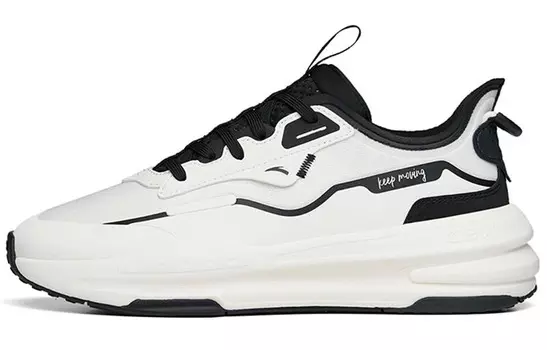 ANTA C37 Series Lifestyle Shoes Women's Low-top Ivory/Black