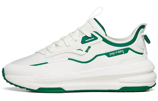 ANTA C37 Series Lifestyle Shoes Women's Low-top Ivory White/turquoise