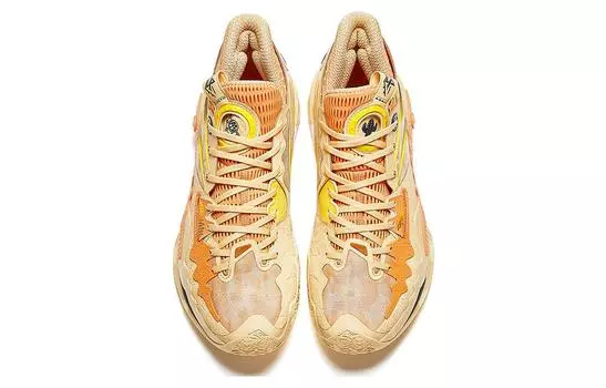 ANTA Frenzy 5 Баскетбольные кроссовки мужские, Теплый песок/абрикос