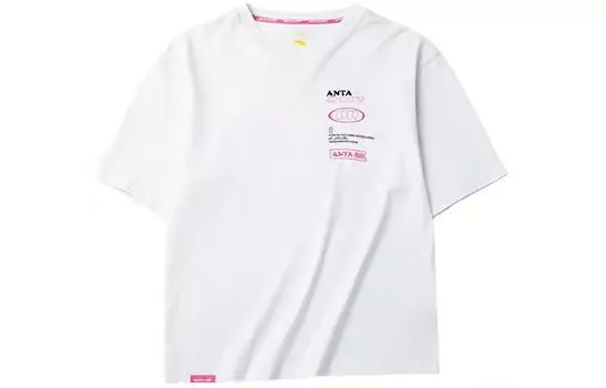 ANTA Футболка Life Collection женская, снежинка, белые
