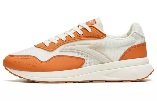 ANTA HERITAGE Lifestyle Shoes Men Low-top Orange/White
