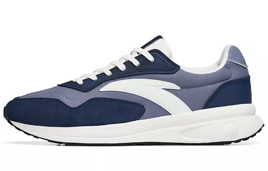 ANTA HERITAGE Lifestyle Shoes Men Low-top Fog Purple Gray / New Ink Blue
