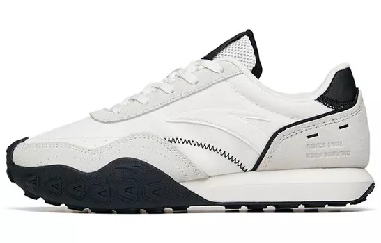 ANTA HERITAGE Lifestyle Shoes Women's Low-top Ivory/Black