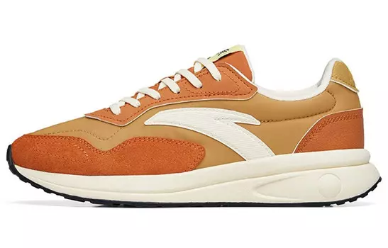 ANTA HERITAGE Lifestyle Shoes Women's Low-top Goldstone Brown/cream Brown