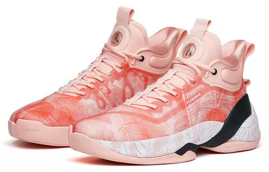Кроссовки Anta KT7 Basketball, розовый/черный/белый
