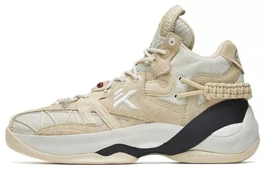 Кроссовки Anta KT7 Basketball, бежевый/белый/черный