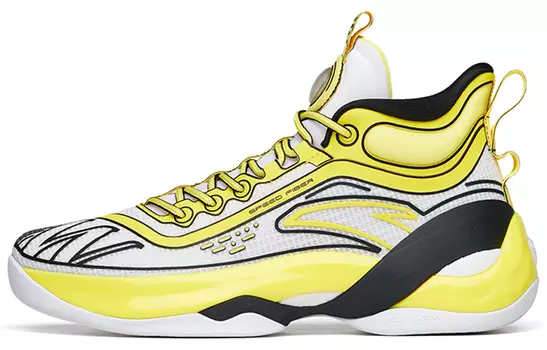 Кроссовки Anta KT7 Basketball, желтый/черный